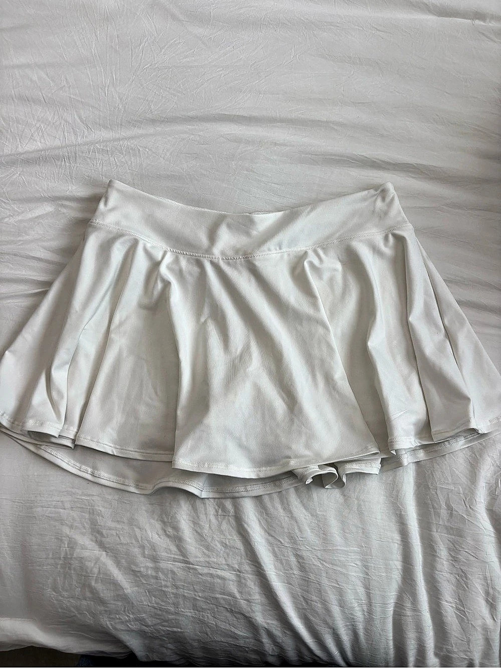 Nike NikeCourt Victory Dri-FIT Tennis Skirt White Medium